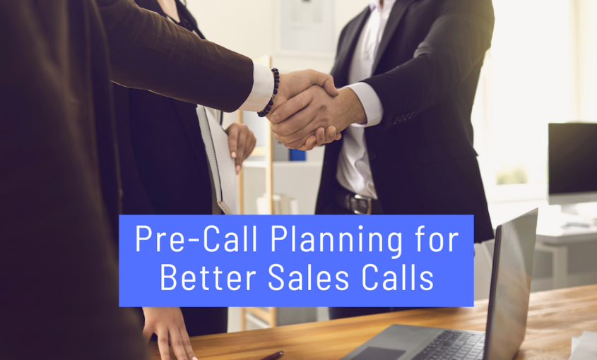 Pre-Sales Call Planning