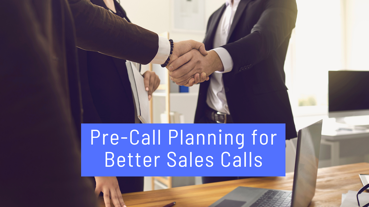 Pre-Sales Call Planning