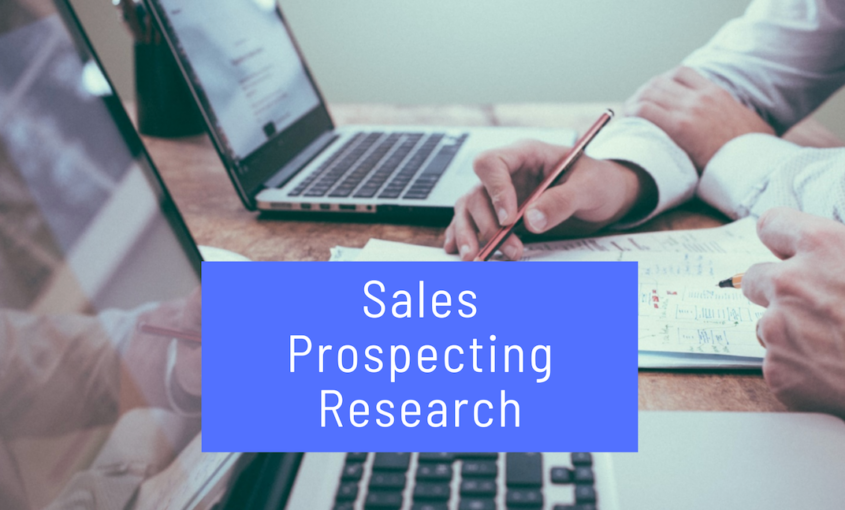 Sales Prospecting Research