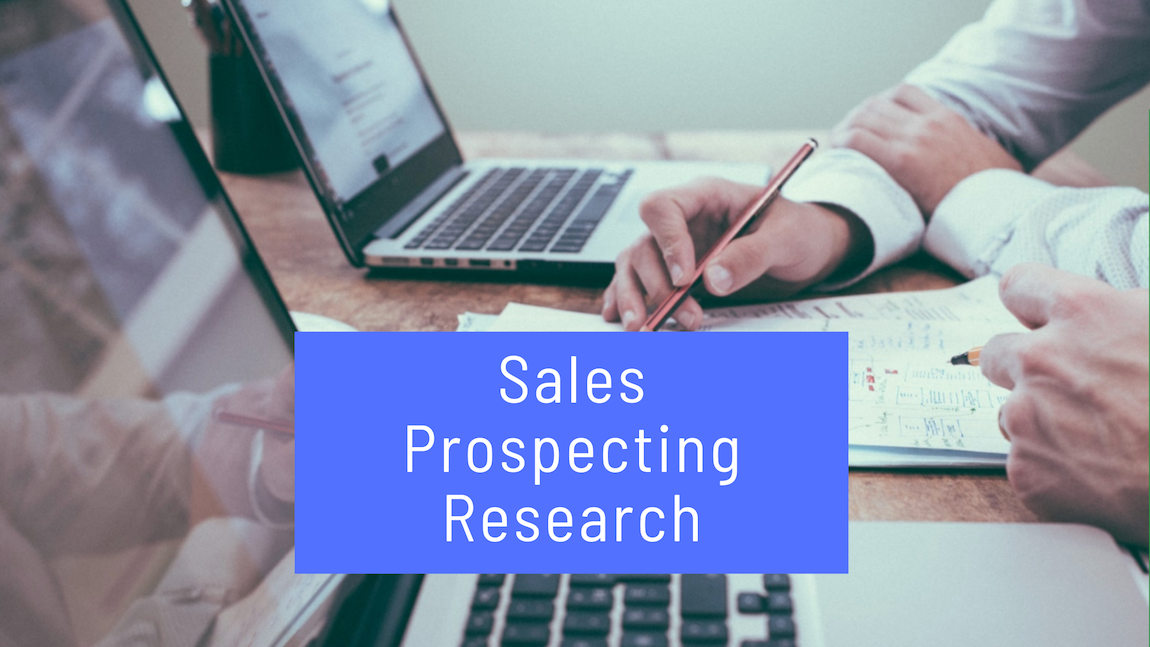 Sales Prospecting Research